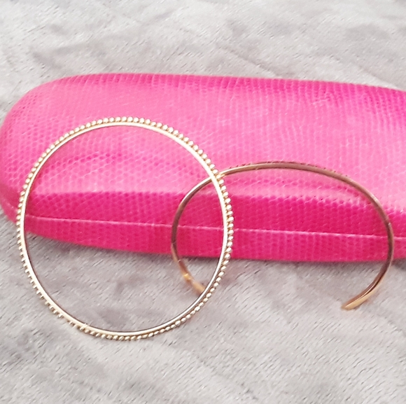 Mantraband Cuff Bracelet Live What You Love + One Beaded Gold Tone Bangle - Picture 9 of 12